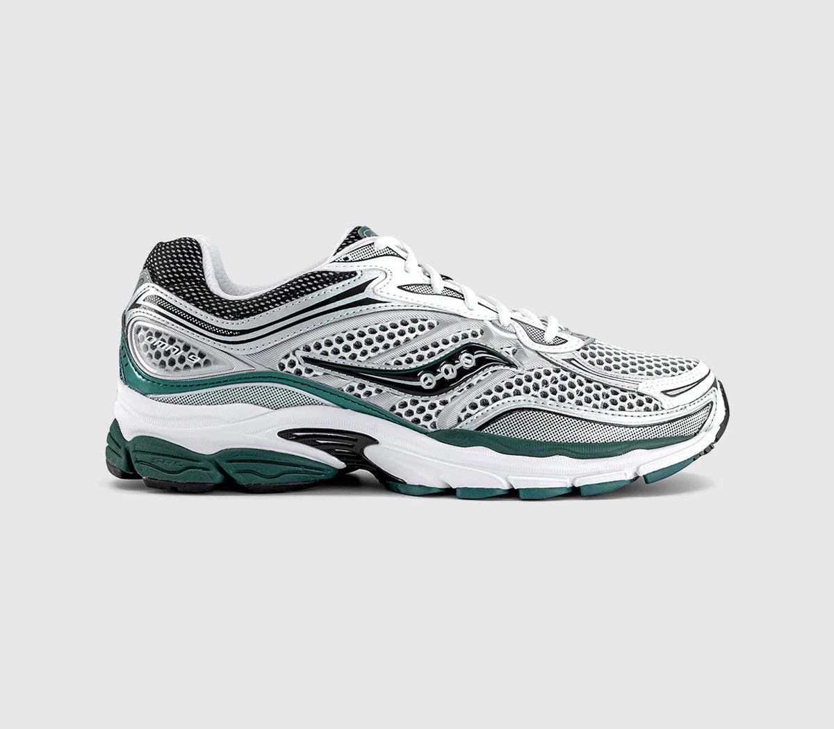 Saucony Progrid Omni 9 Trainers White Pine Green UK Size 6