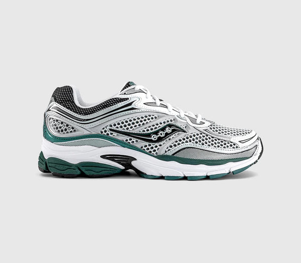 Saucony Progrid Omni 9 Trainers White Pine Green UK Size 6