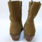 Womens OFFICE Atlanta Western Ankle Boots Tan Suede UK Size 6