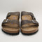 Mens BIRKENSTOCK Arizona Two Strap Sandals Faded Khaki Oiled Leather Sfb UK Size 9.5 EU44