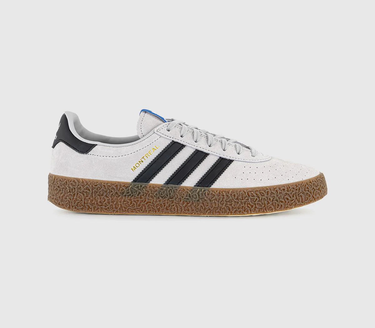 adidas Montreal RM Trainers Grey Black Gum UK Size 8
