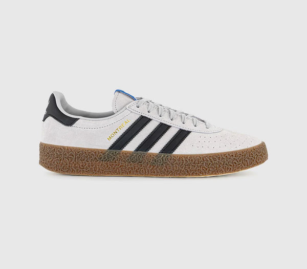 adidas Montreal RM Trainers Grey Black Gum UK Size 8