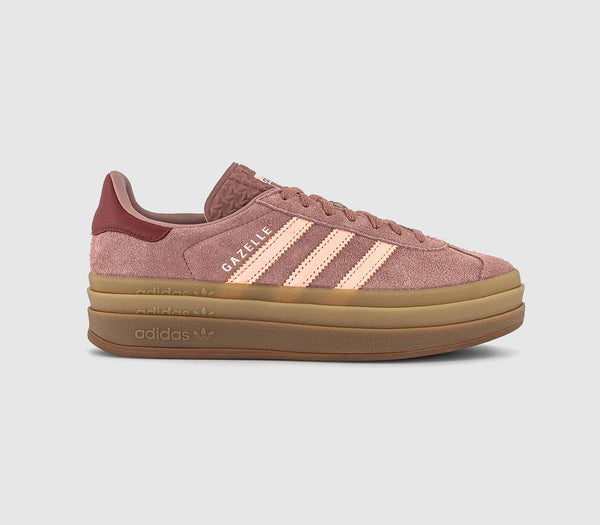 adidas Gazelle Bold W Trainers Warm Clay Clear Orange Preloved Ruby UK Size 4.5