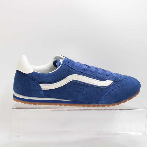Vans Super Lowpro Skate Shoe True Blue UK Size 5.5