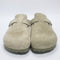 Womens BIRKENSTOCK Boston Clogs Faded Khaki UK Size 5.5 EU39