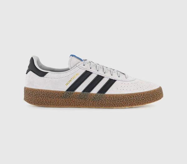 adidas Montreal RM Trainers Grey Black Gum UK Size 9