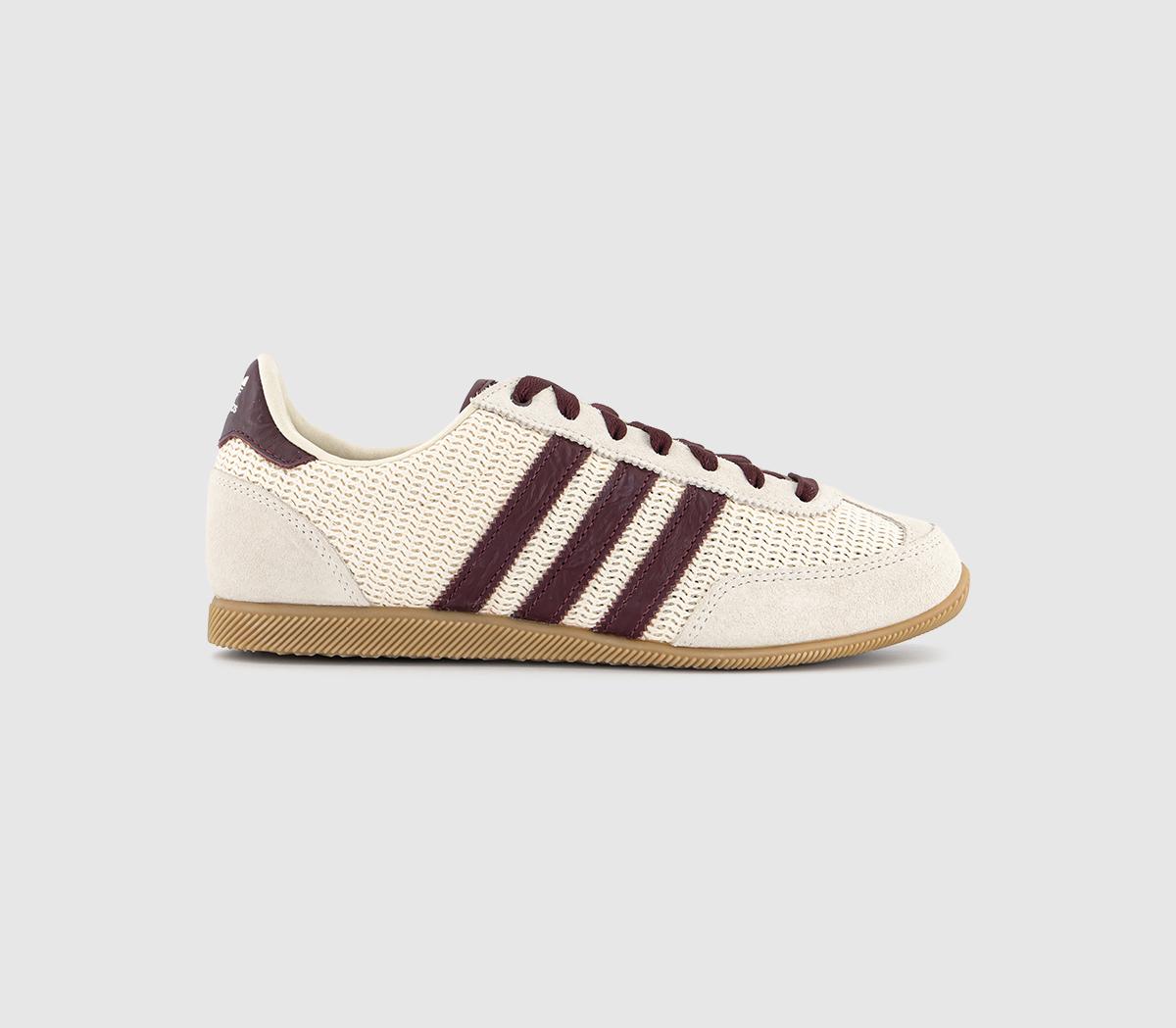 adidas Japan Trainers Cream Black UK Size 5