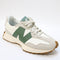 New Balance 327 Nori Off White Grey Green Trainers UK Size 5