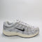 Nike P-6000 Trainers White Black Metallic Silver Silver UK Size 8