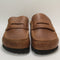 Womens BIRKENSTOCK Naples Wrapped Clogs Cognac Leather UK Size 5.5 EU39
