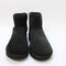 Womens UGG Classic Mini II Boots Black Suede UK Size 3