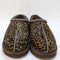 Womens UGG Tasman II Slippers Leopard Caspian Burnt Cedar UK Size 6