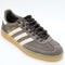 Adidas Handball Spezial Trainers Dark Brown Off White Gum UK Size 5