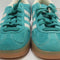 adidas Gazelle Indoor Trainers Pure Teal Offwhite Gold Metallic UK Size 5