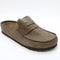 Womens BIRKENSTOCK Naples Wrapped Clogs Suede Concrete Grey R UK Size 5.5 EU39