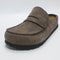 Womens BIRKENSTOCK Naples Wrapped Clogs Suede Concrete Grey R UK Size 7 EU40