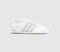 adidas Italia 70S Trainers White Silver Metallic Cream White UK Size 5