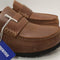Mens BIRKENSTOCK Naples Wrapped Loafers Cognac UK Size 7.5 EU41