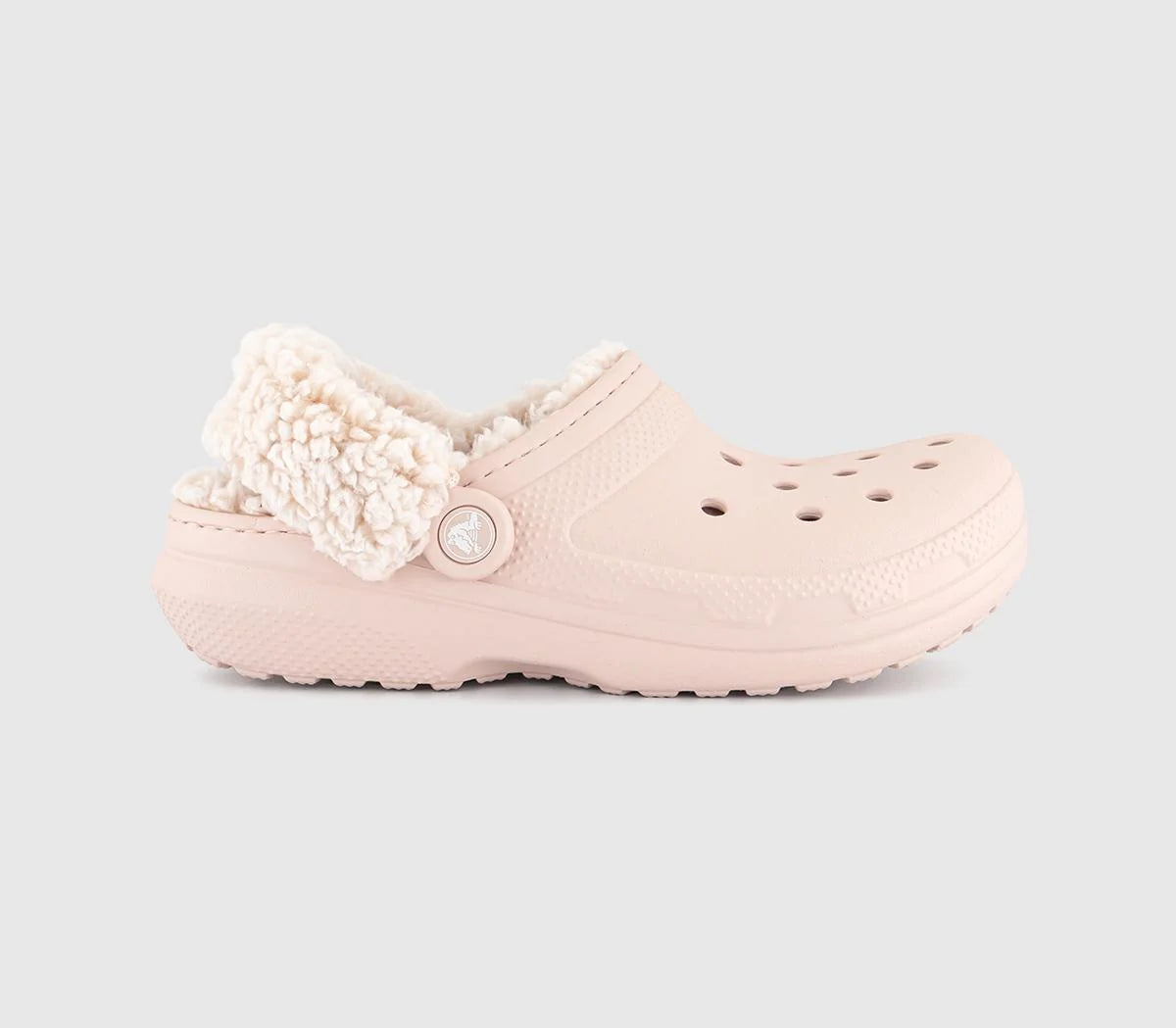 Womens Crocs Classic Fleece Lined Clog Quartz UK Size 6
