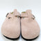Womens BIRKENSTOCK Boston Clogs Pink Clay Suede UK Size 7.5 EU41