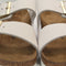 Womens BIRKENSTOCK Arizona Two Strap Sandals Antique White Nubuck UK Size 5.5 EU39