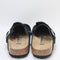 Womens BIRKENSTOCK Boston Clogs Black Suede UK Size 5.5 EU39