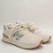 New Balance 574 Trainers Sea Salt Leopard UK Size 4