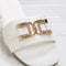 Womens OFFICE Kelsi Off White Diamante UK Size 3