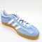 adidas Gazelle Indoor Trainers Bliss Blue White Metallic UK Size 6