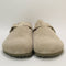 Mens BIRKENSTOCK Boston Clogs Faded Khaki Suede UK Size 9.5 EU44