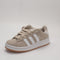 Kids adidas Campus Trainers Wonder Beige White Gum UK Size 12 youth