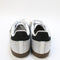 adidas Samba OG Trainers Crystal White Black Silver Metallic UK Size 7.5