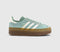 adidas Gazelle Bold W Trainers Ash Green Offwhite Gum UK Size 5