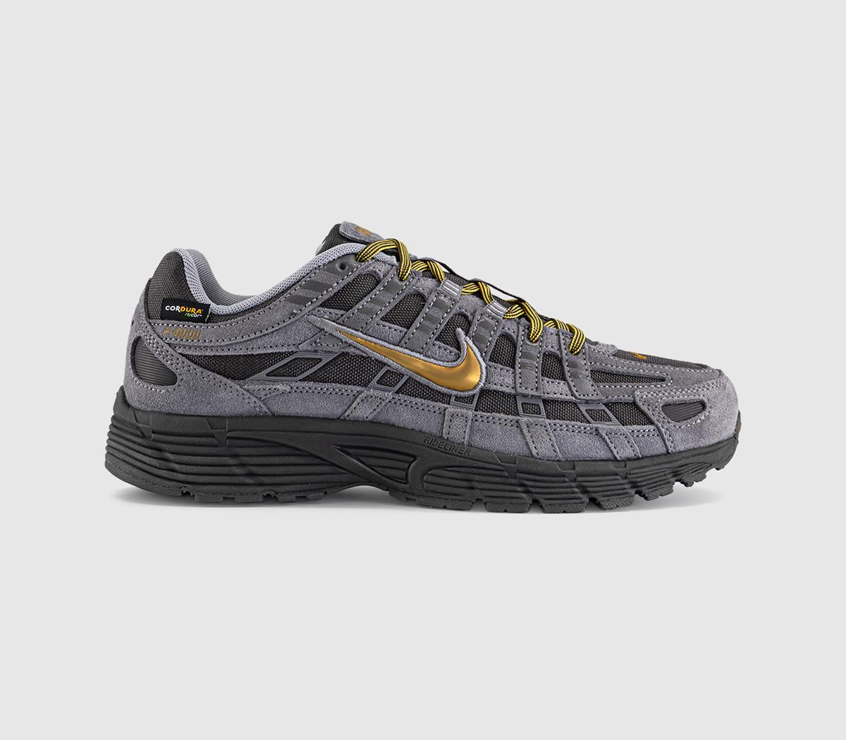 Nike P-6000 Trainers Medium Ash Golden Hops Pencil Point UK Size 8