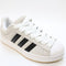adidas Superstar St Trainers Crystal White Black Gum UK Size 5
