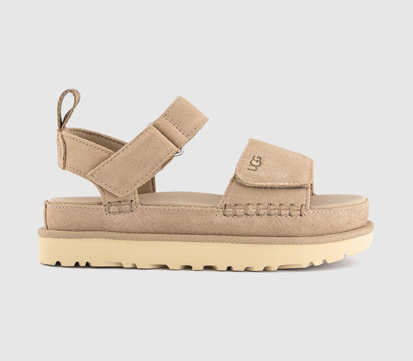 Womens UGG Goldenstar Sandals Sand UK Size 5