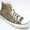 Converse All Star Hi Trainers Leopard Egret UK Size 8.5