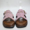Womens OFFICE Stevie Cut Out Buckle Sandals Pink Suede UK Size 6