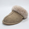Womens UGG Scuffette II Metal Logo Slippers Mushroom UK Size 5