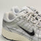 Nike P-6000 Trainers White Black Metallic Silver Silver UK Size 7