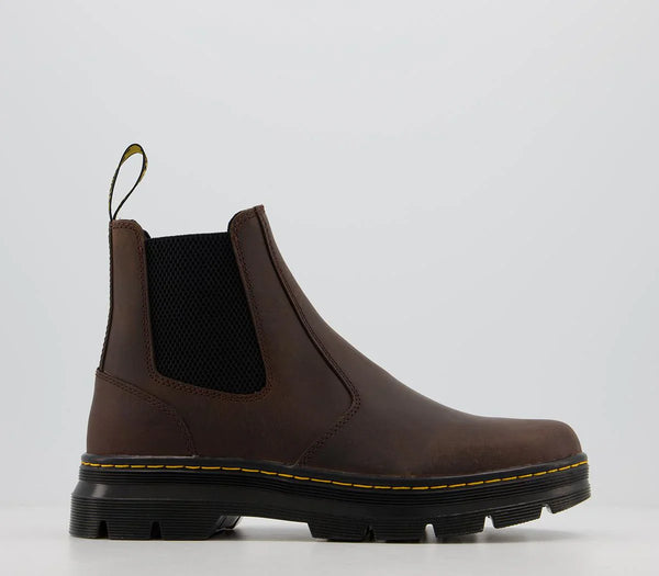 Mens Dr. Martens 2976 Tract Chelsea Boots Gaucho Crazyhorse UK Size 7