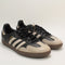adidas Samba OG Trainers Core Black Wonder Beige Gold Metallic UK Size 5