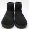Womens UGG Classic Mini II Boots Black Suede UK Size 3