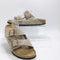 Womens BIRKENSTOCK Arizona Two Strap Sandals Suede Taupe UK Size 5.5 EU39