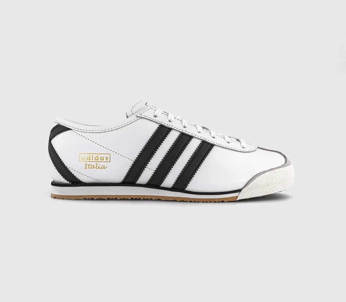 adidas Italia 70s Trainers White Black Grey UK Size 5