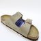 Womens BIRKENSTOCK Arizona Two Strap Sandals Suede Taupe UK Size 7 EU40