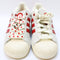 adidas Superstar Il Trainers Cream White Better Scarlet Sandy Pink UK Size 4