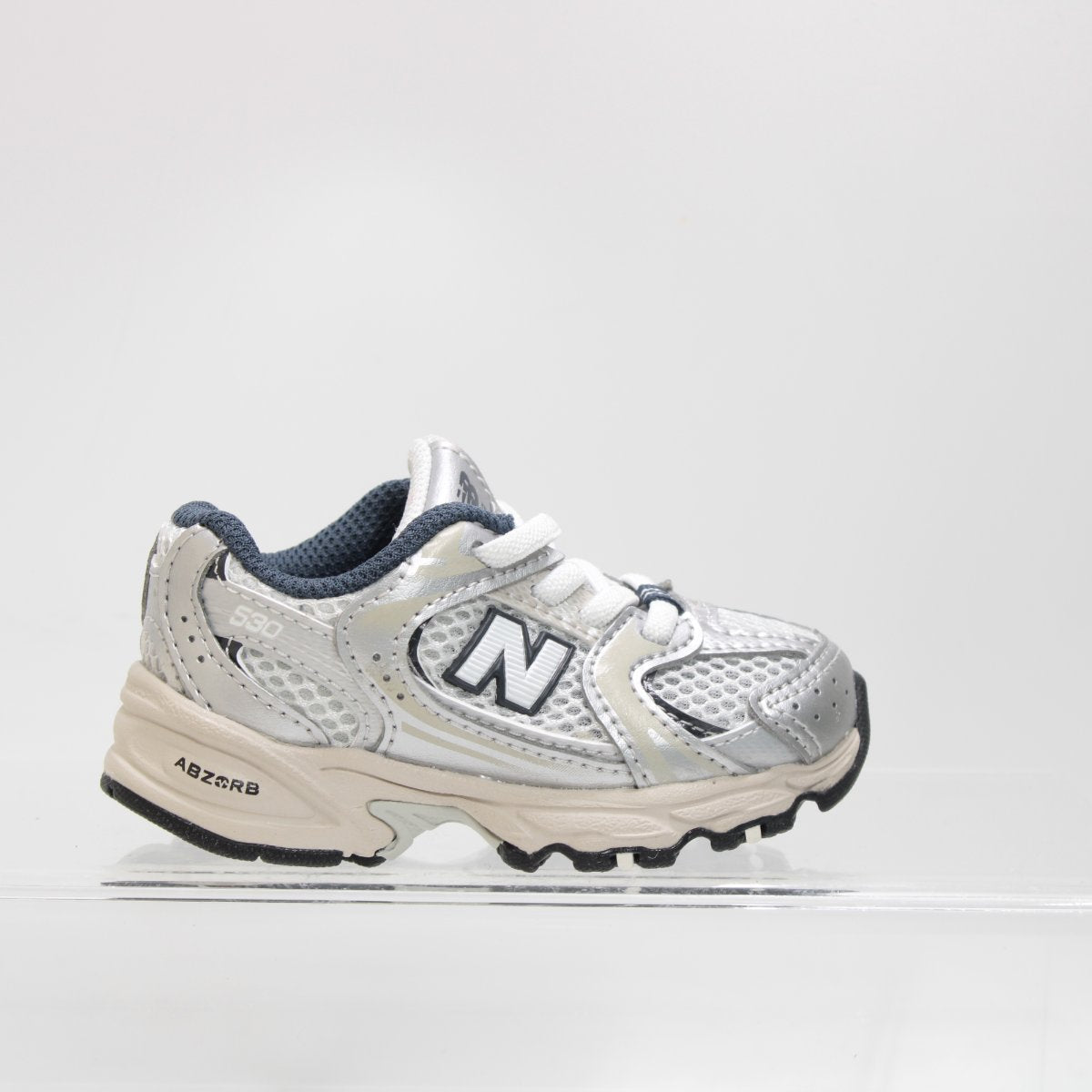 Kids New Balance Kids New Balance 530 Infant Trainers Summer Fog Nimbus Cloud Navy UK Size 4.5 infant