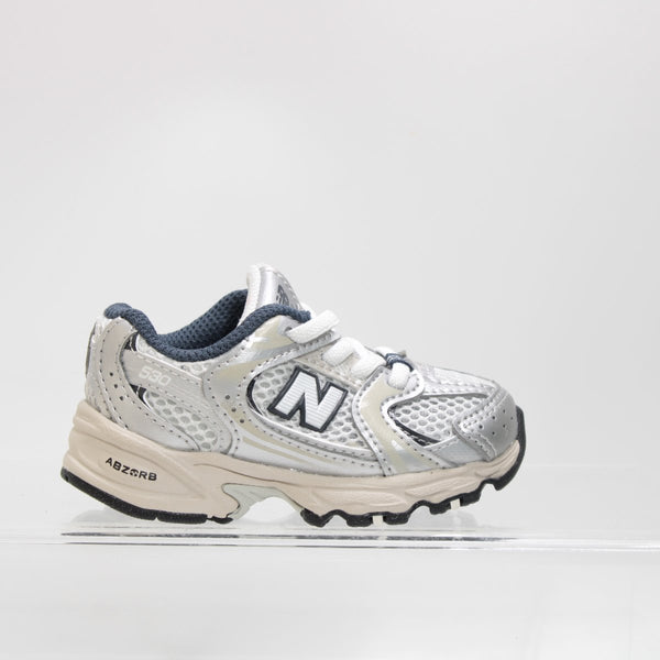 Kids New Balance Kids New Balance 530 Infant Trainers Summer Fog Nimbus Cloud Navy UK Size 4.5 infant