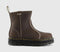 Womens Dr. Martens Zebzag Rigger Boots Dark Brown Wyoming UK Size 6